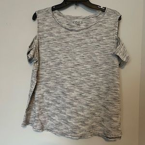 LOFT cold shoulder tee